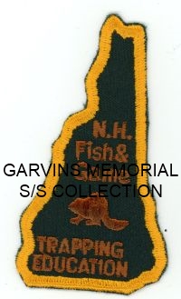 NEW HAMPSHIRE,NEW HAMPSHIRE FISH AND GAME TRAPPING EDUCATION 1